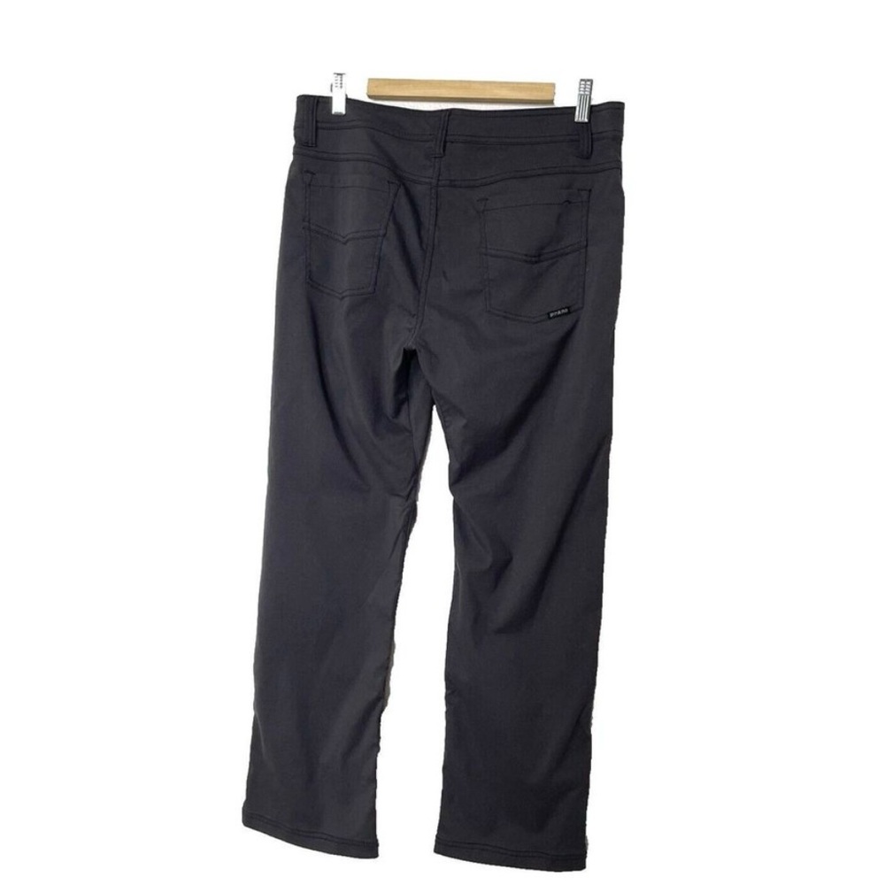 Prana Brion Slim Fit Pants Mens Size 34x30 Charcoal 34w 30L